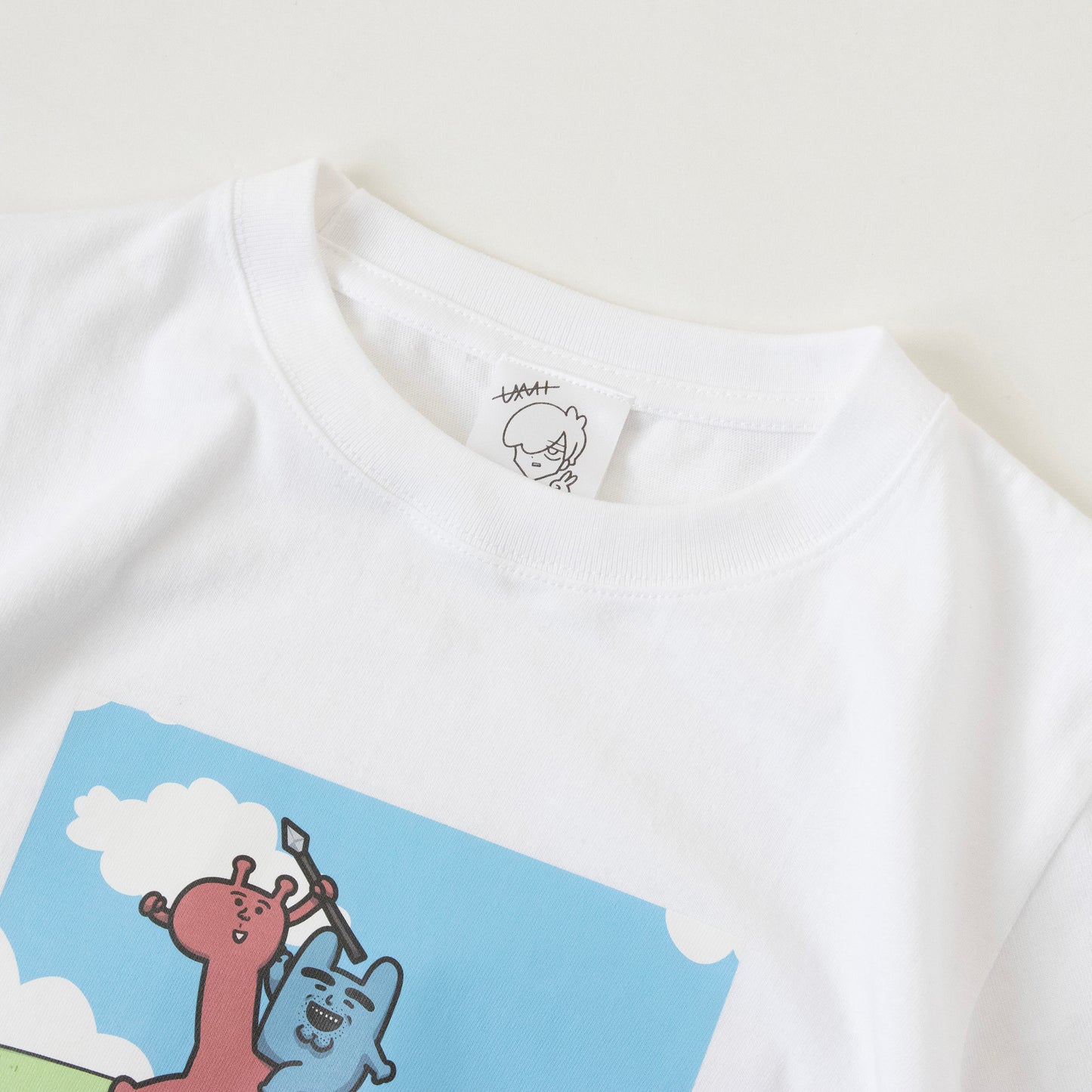 きよし & のぶゆき キッズ Tee（ホワイト）